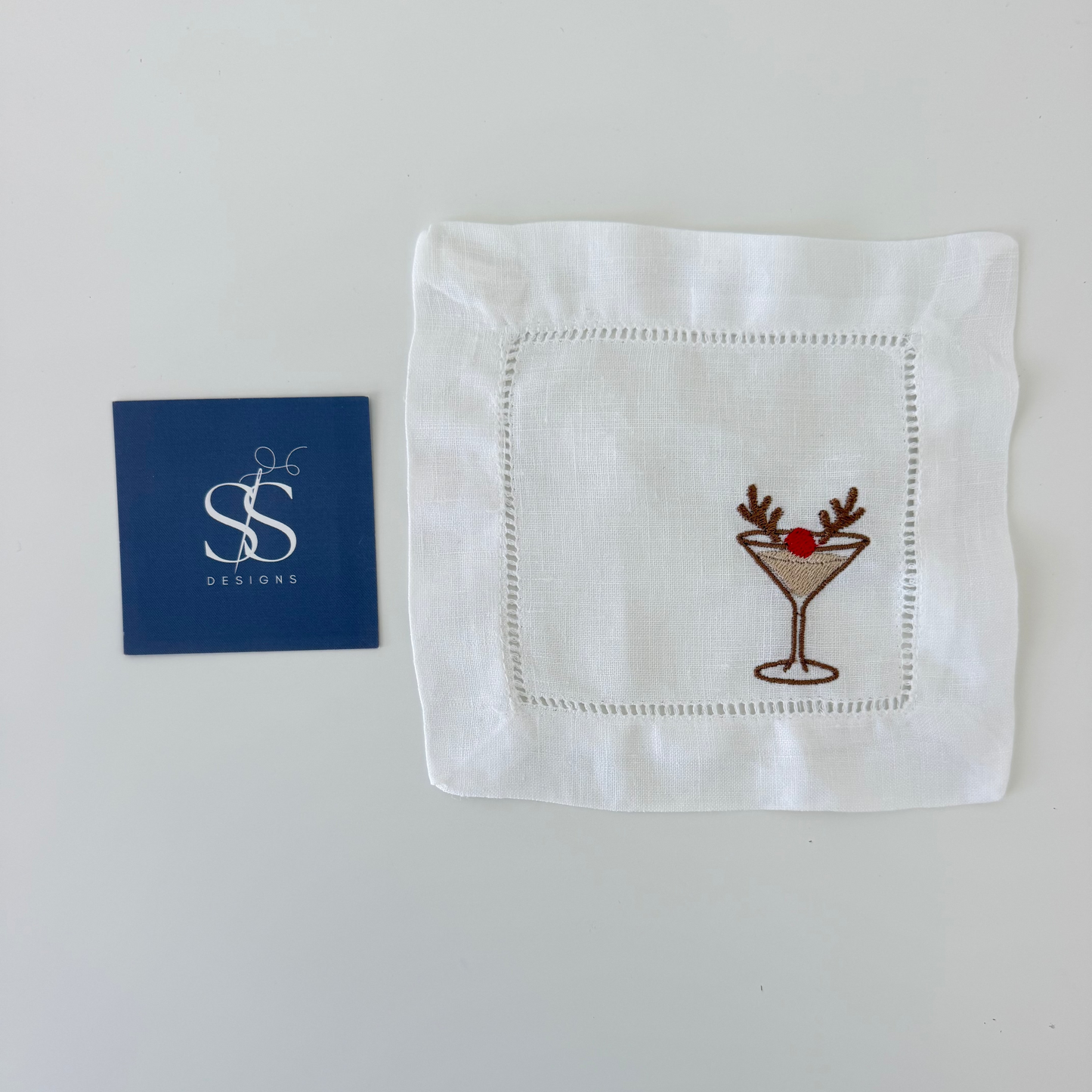 Christmas Cocktail Napkins, Set of 4