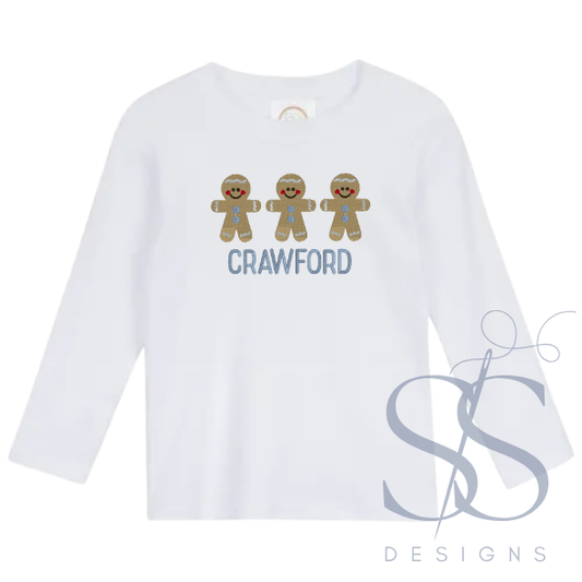 Boys Long Sleeve Shirt - Christmas