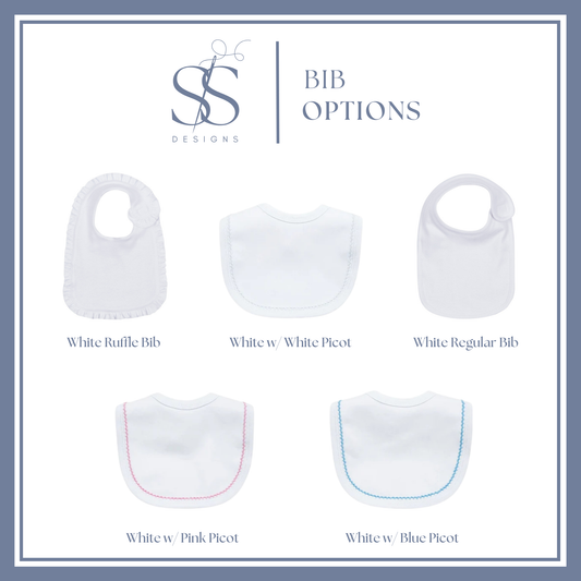 Embroidered Bibs