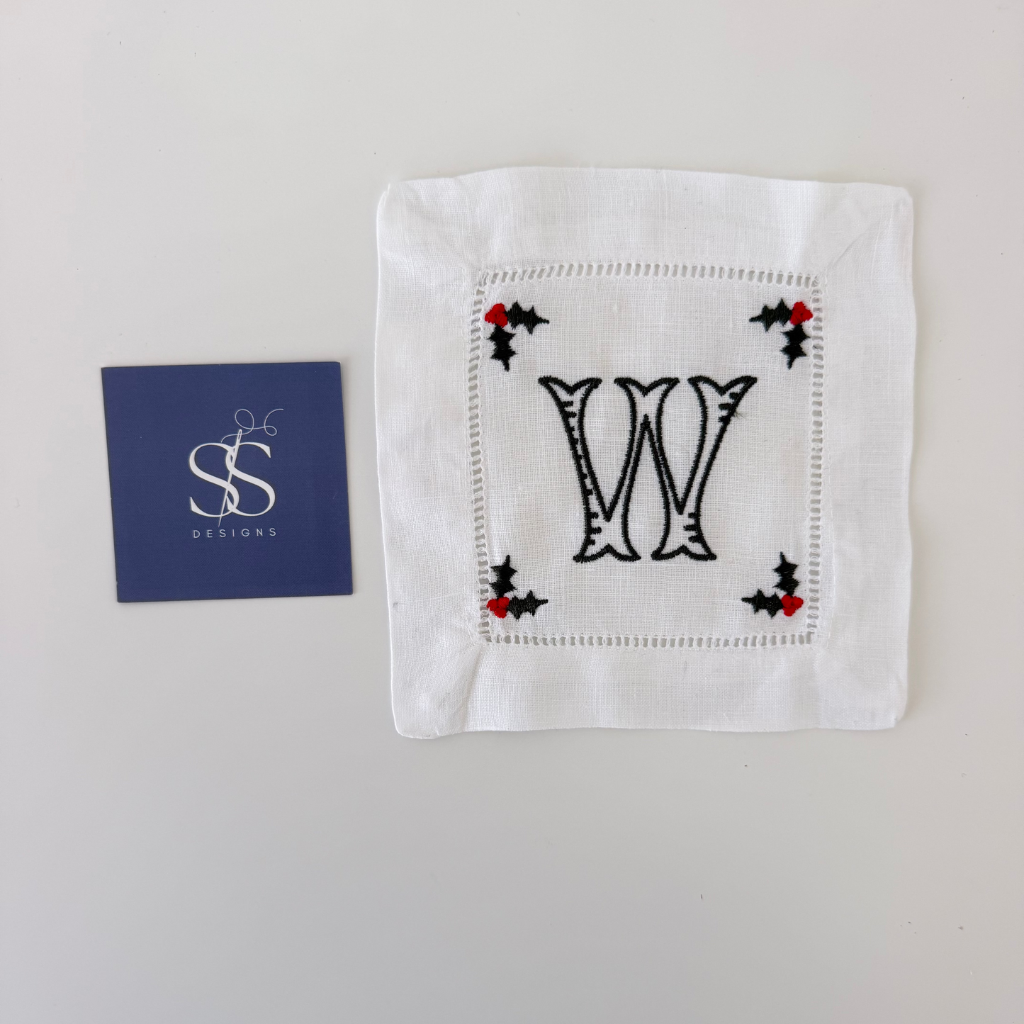 Christmas Cocktail Napkins, Set of 4