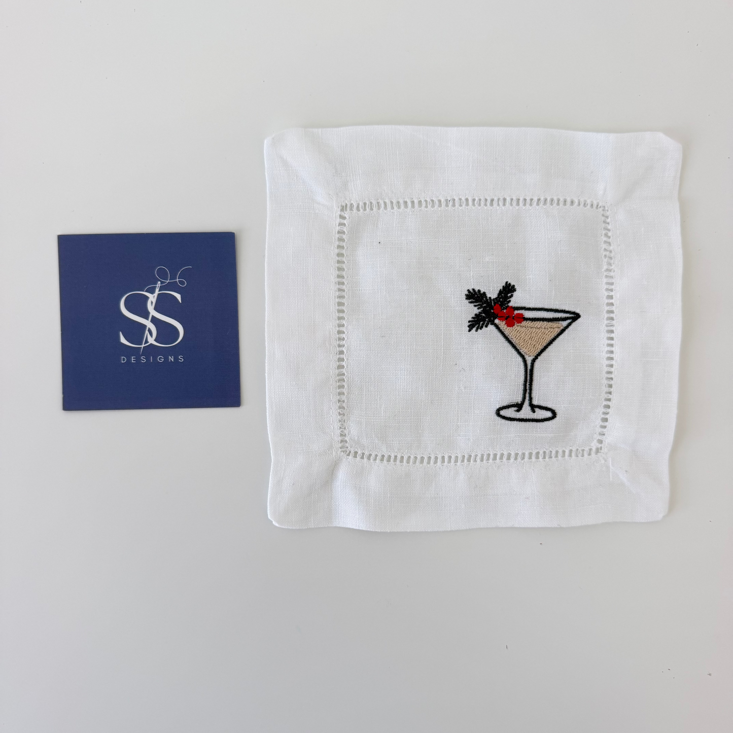 Christmas Cocktail Napkins, Set of 4