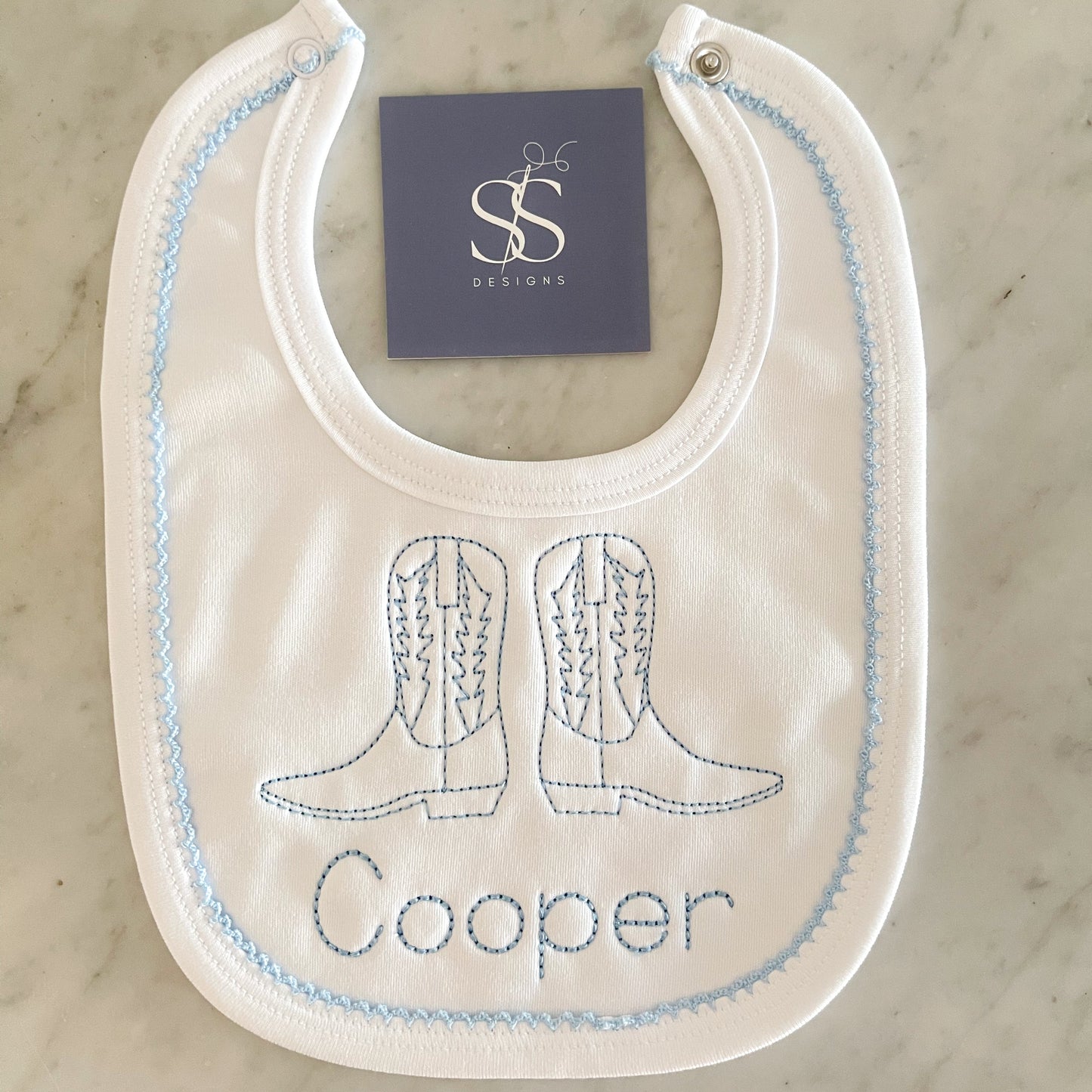 Embroidered Bibs