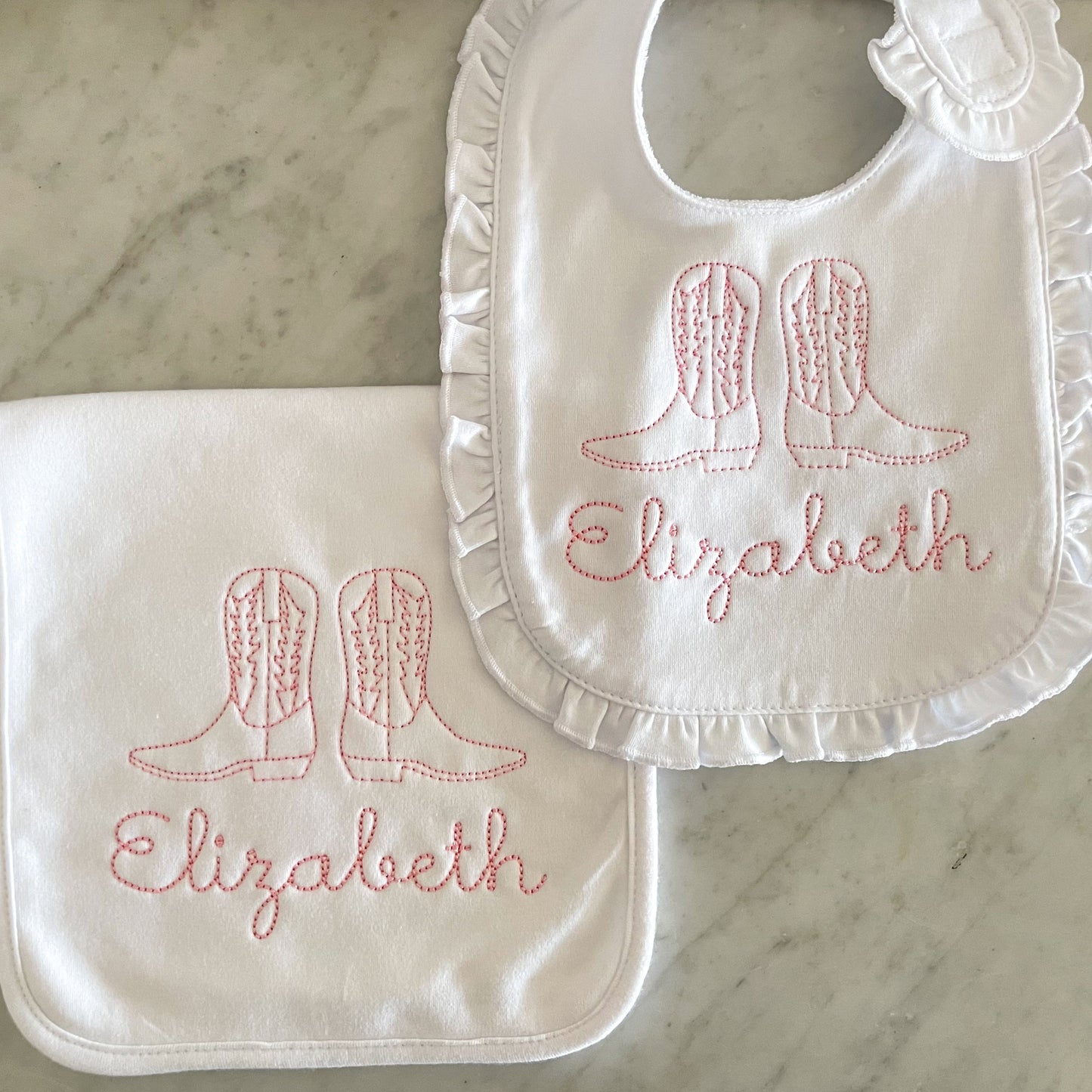 Embroidered Bibs