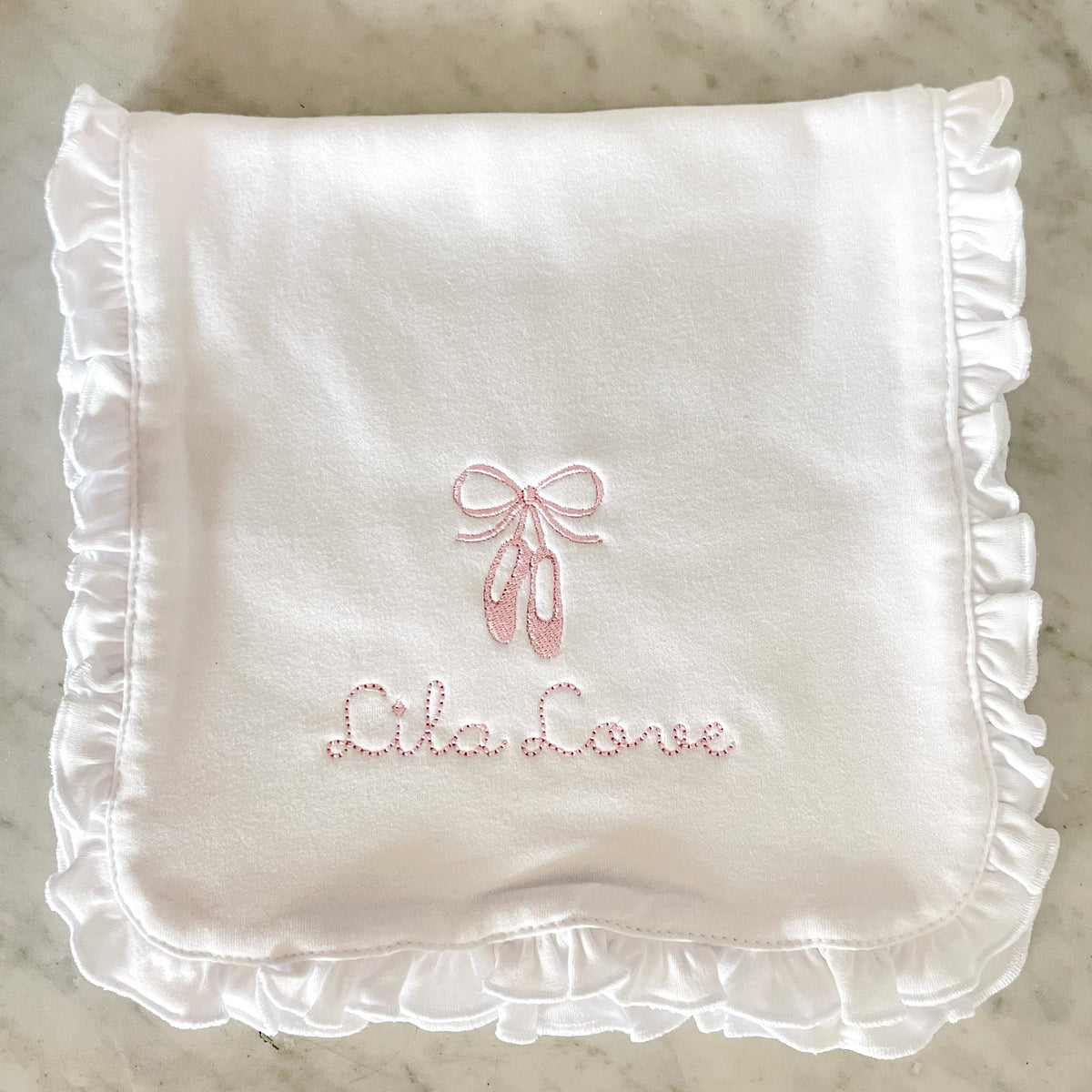 Embroidered Burp Cloths