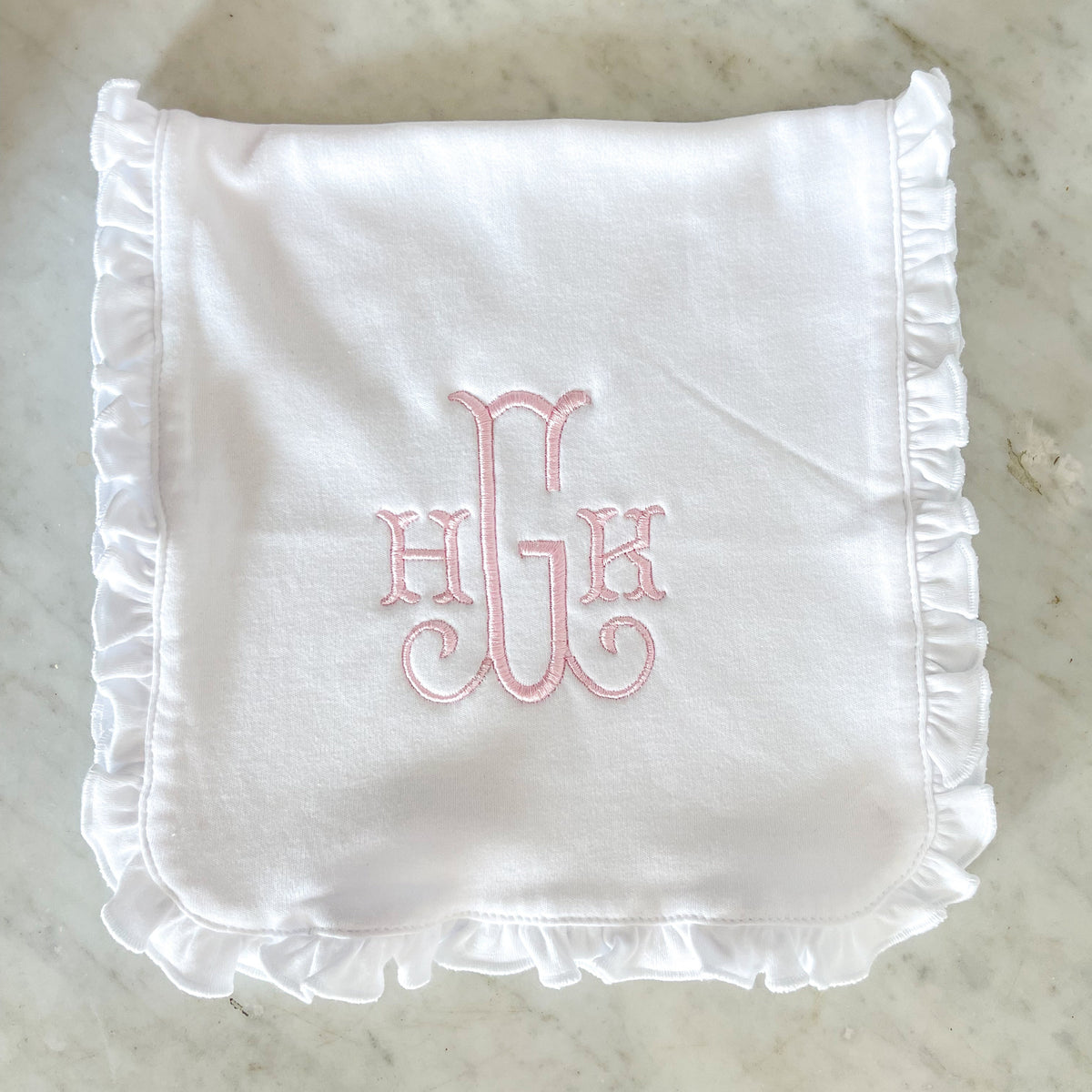 Embroidered Burp Cloths