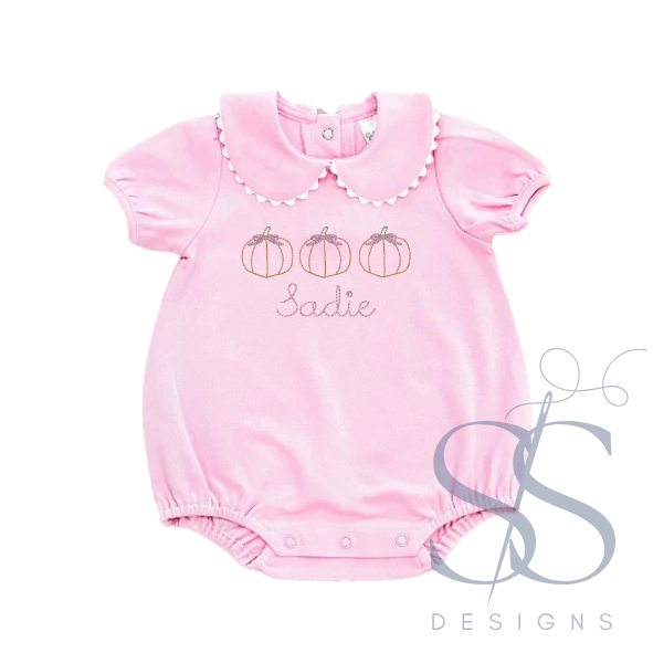 Girls Peter Pan Collar Bubble - Fall